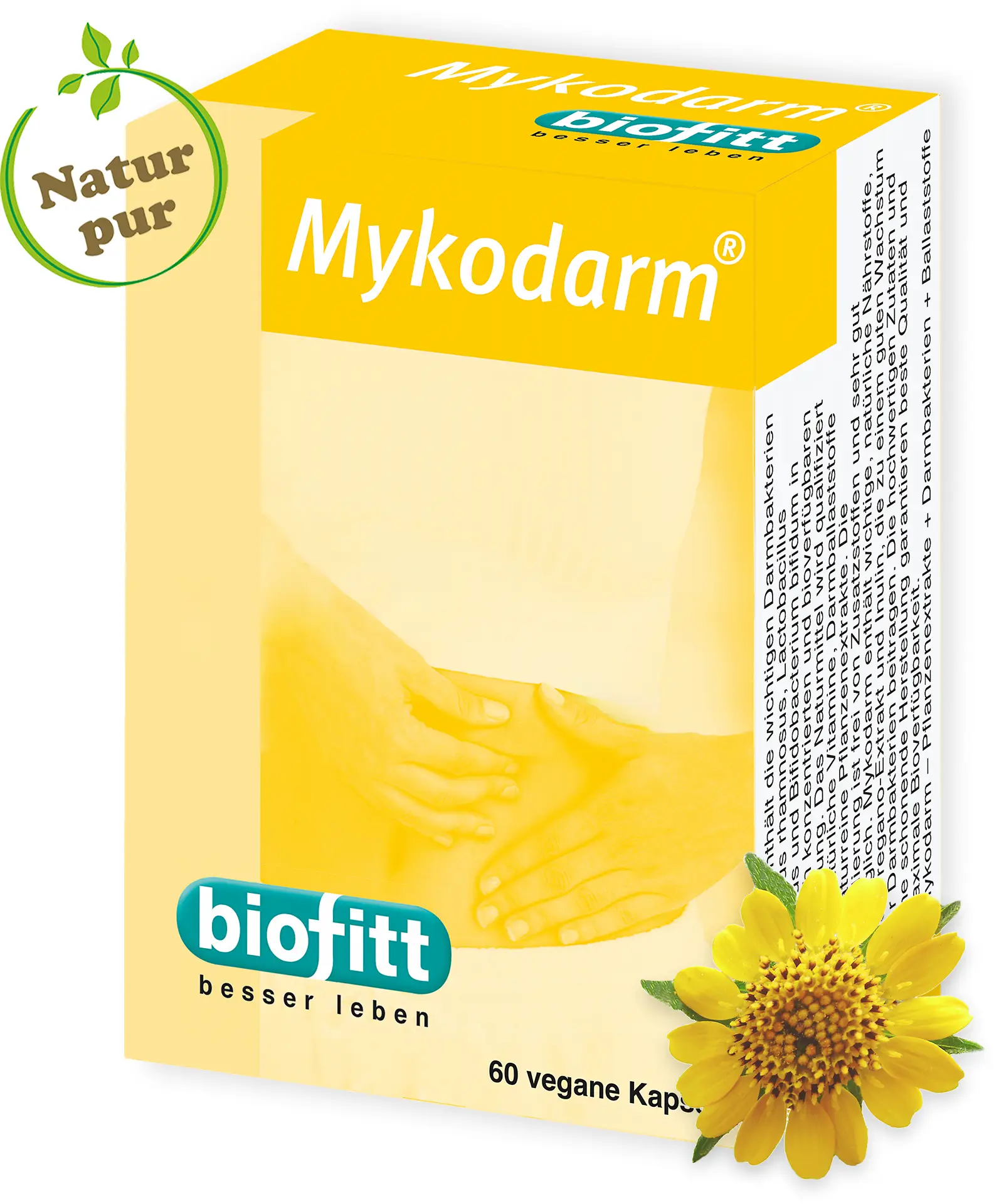 Darmkapseln für eine pflanzliche Darmkur