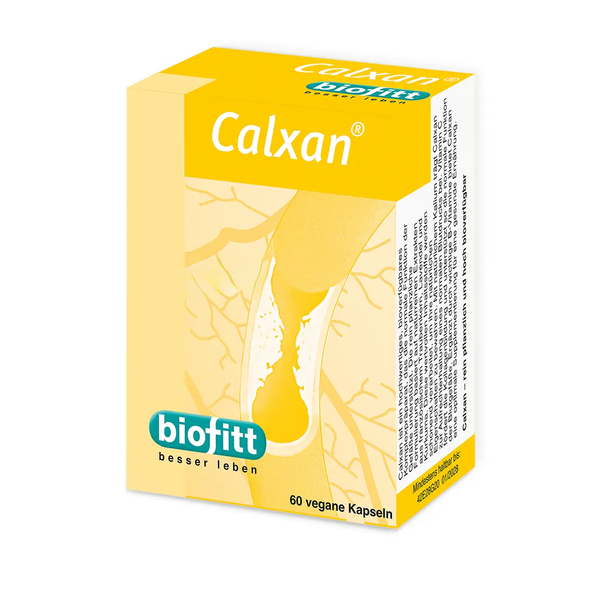 Calxan OPC Cardio-Komplex von biofitt als Produktpackung