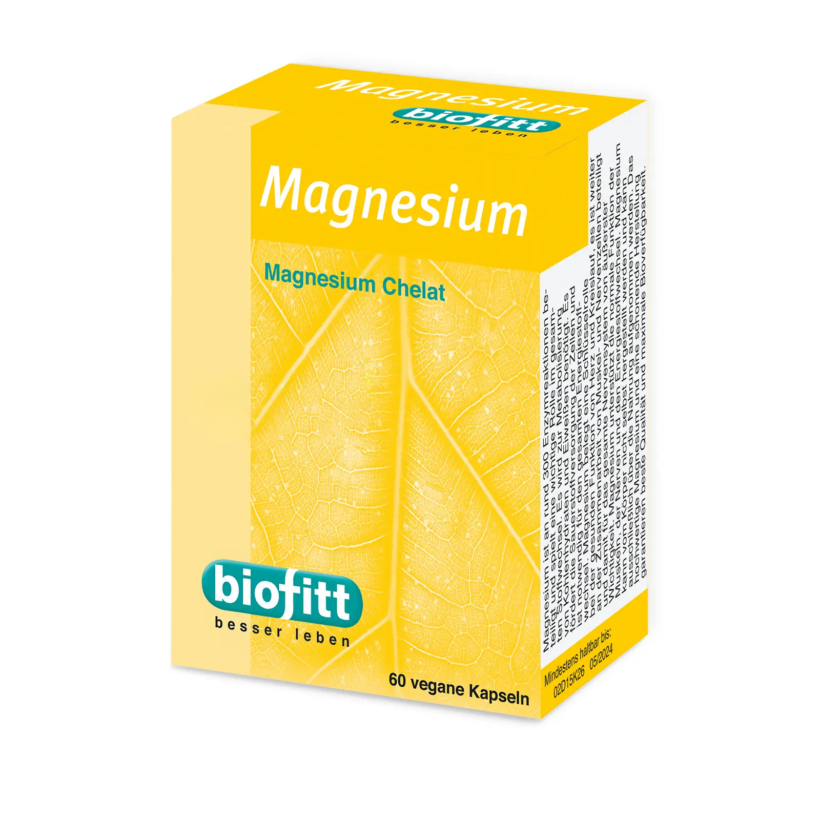 biofitt Magnesiumbisglycinat Kapseln