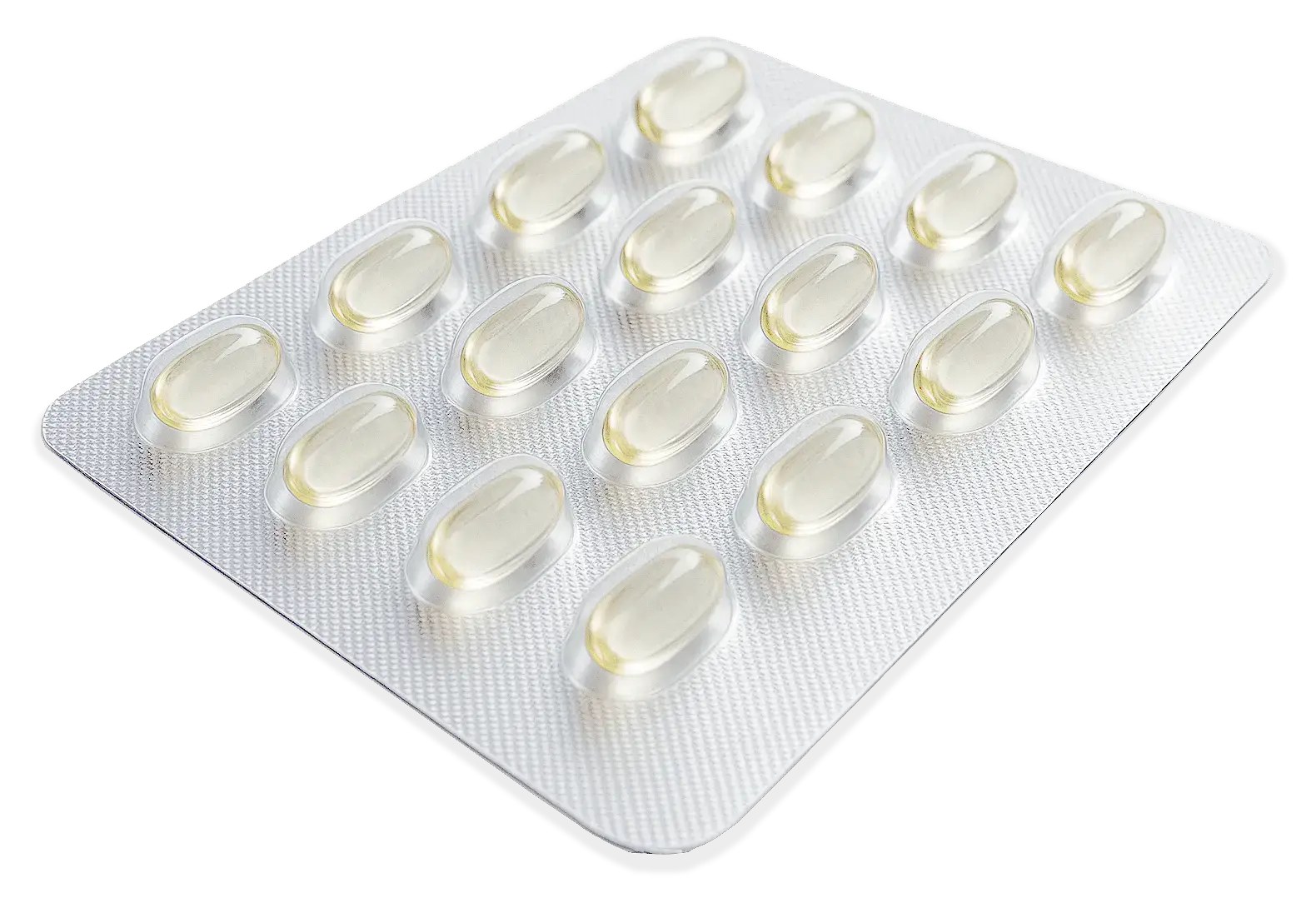 Dedrumin Vitamin D3 Softgelkapseln einzeln im Blister verpackt