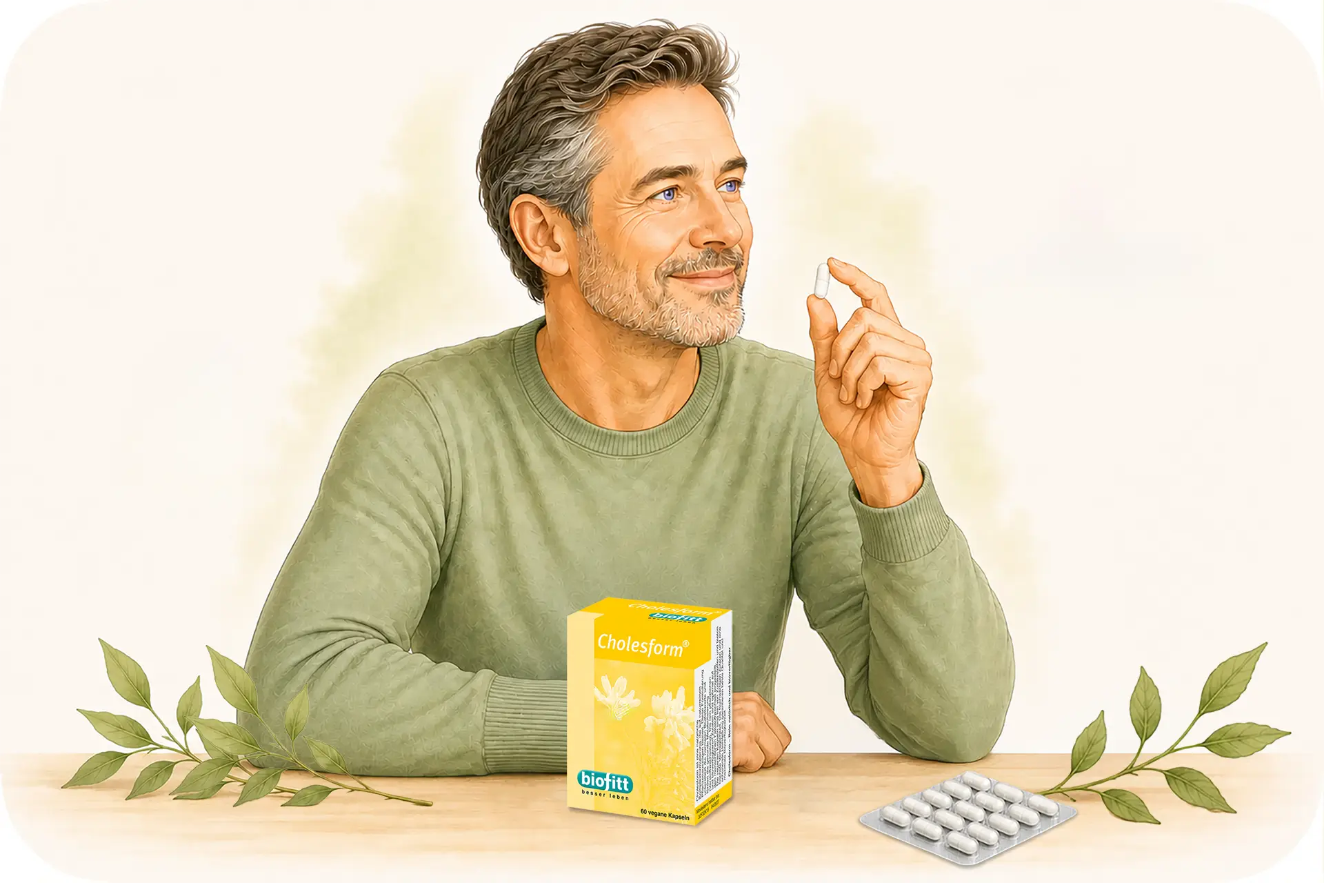 Cholesform Cholesterin-Kapseln für die tägliche Verwendung